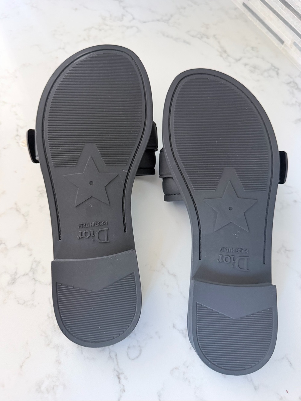 Dior Black Slide Sandals size 7 - Picture 7 of 7